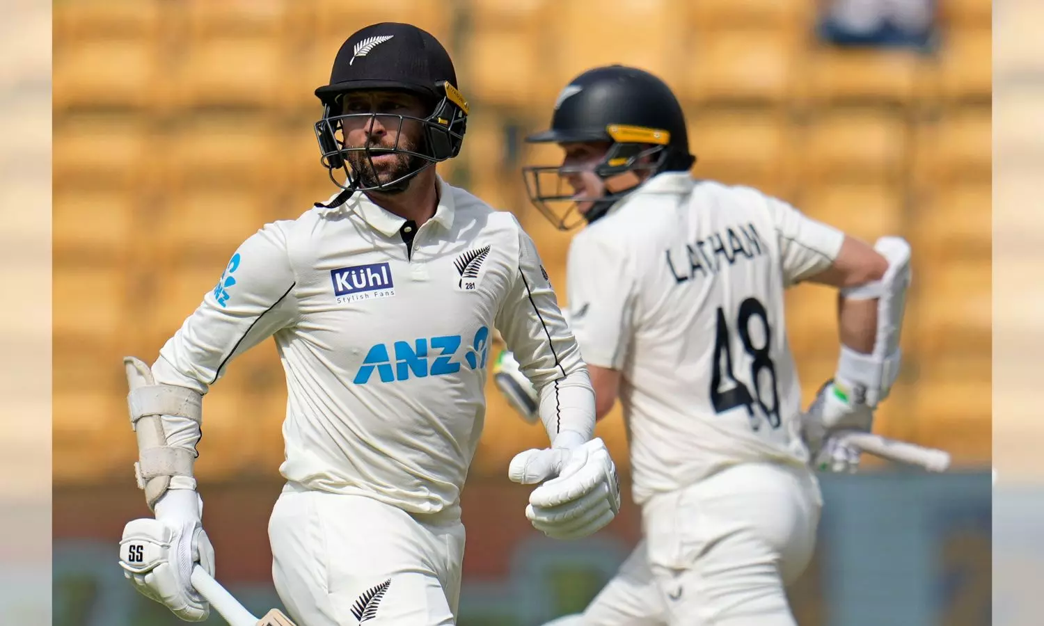 New Zealand extend lead to 36 runs at tea on day 2 of 1st Test against India