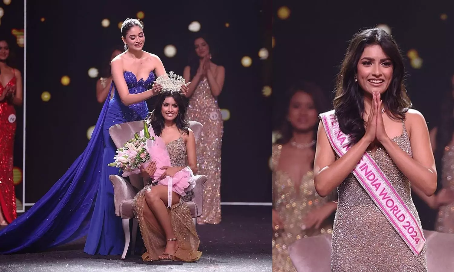 Nikita Porwal, winner of  Femina Miss India World 2024