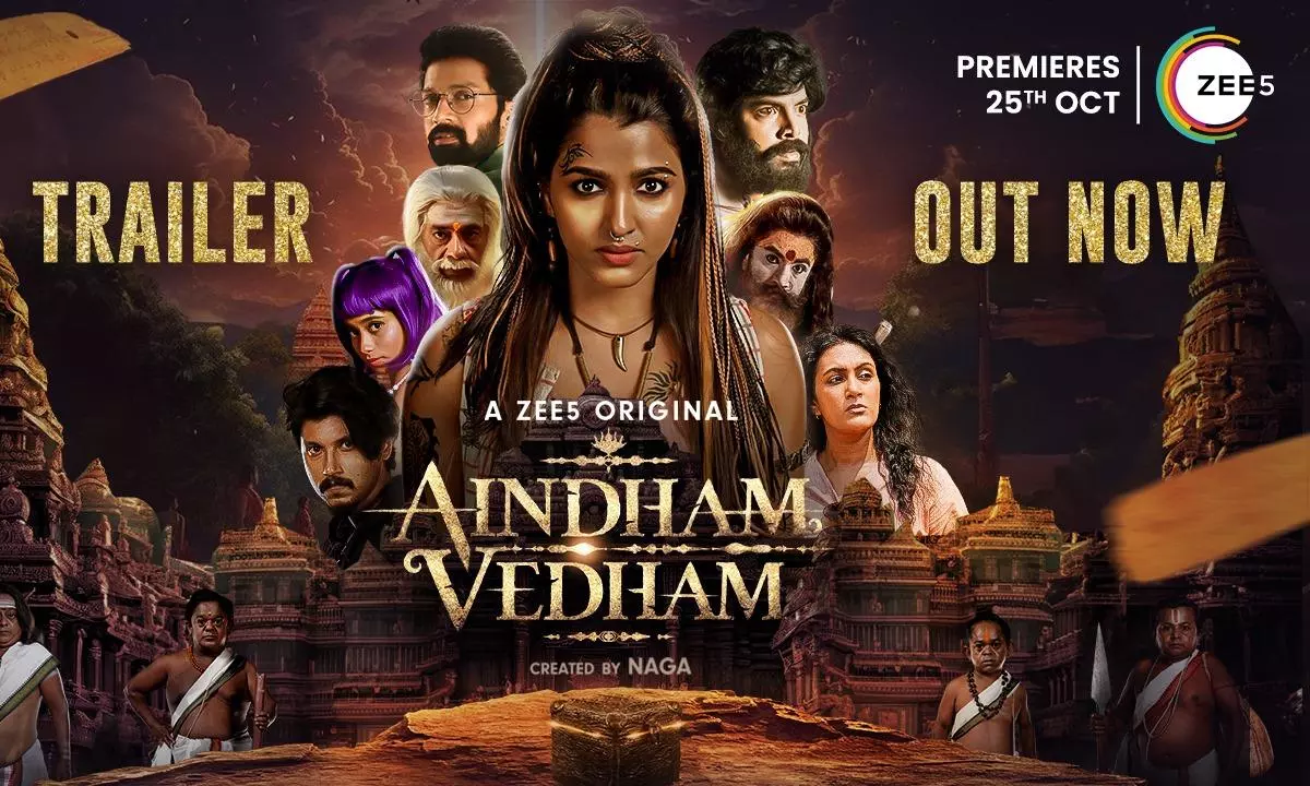 Makkal Selvan Vijay Sethupati releases a breathtaking trailer of Aindhaam Vedham