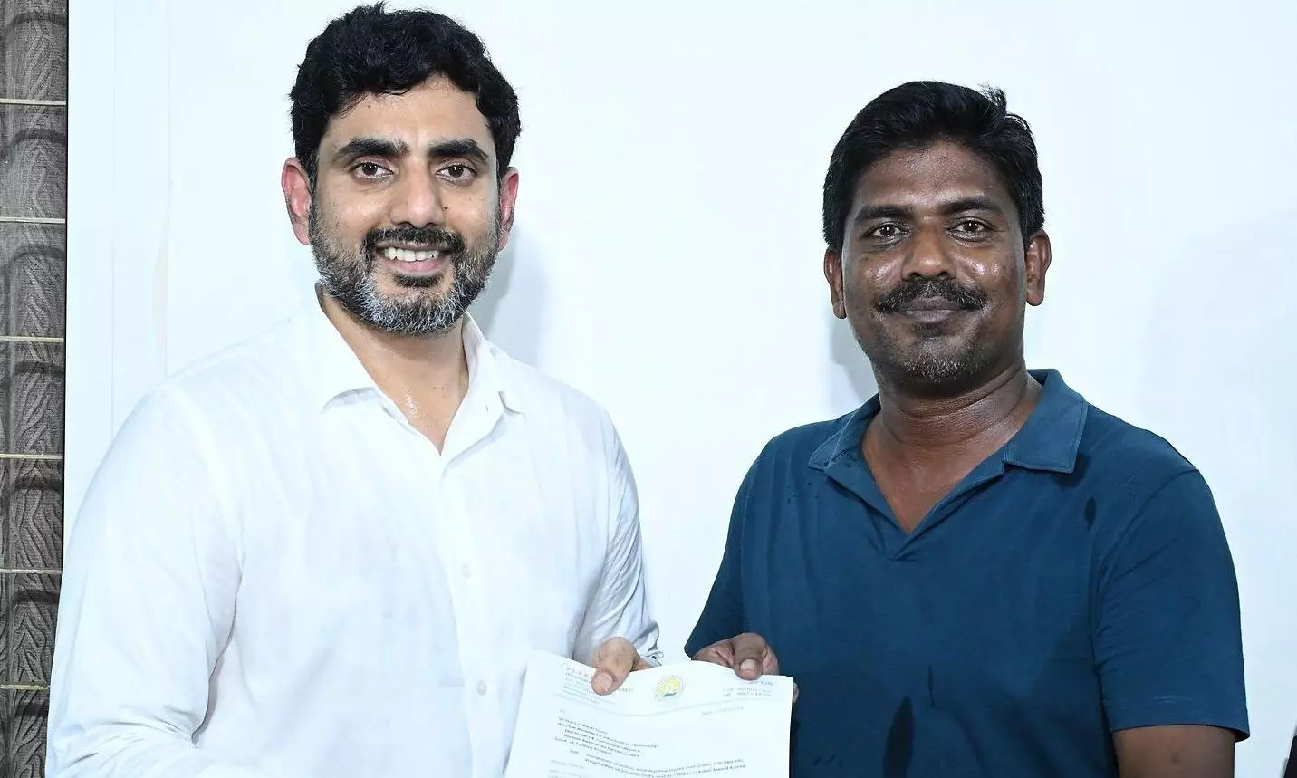 Lokesh receives complaint from JS Corporator regarding corruption at Visakha Dairy