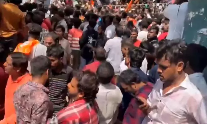 Tension Prevails After Mob Fury Over Desecration of Place of Worship