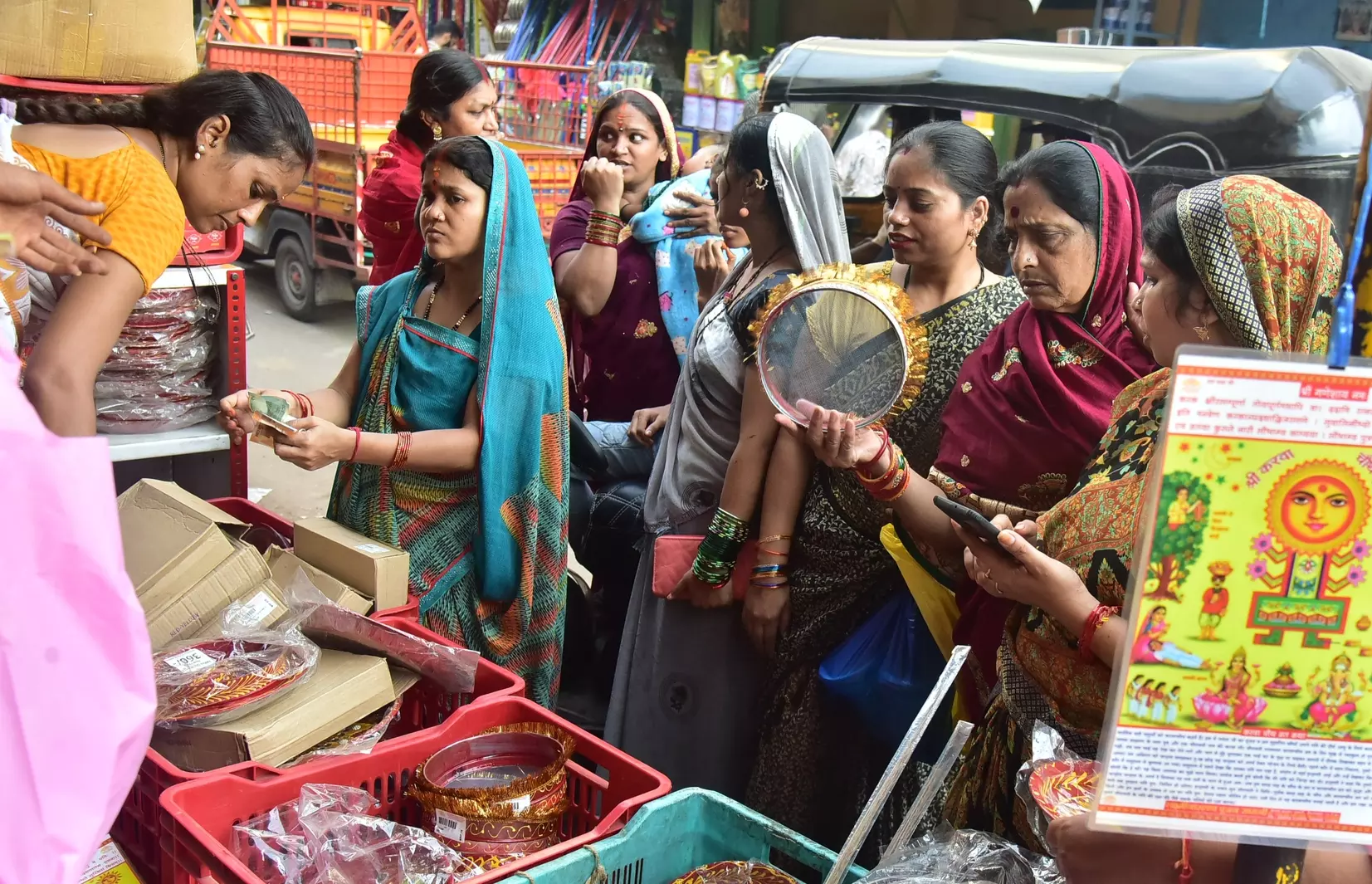 Hyderabad: Women celebrate Karwa Chauth