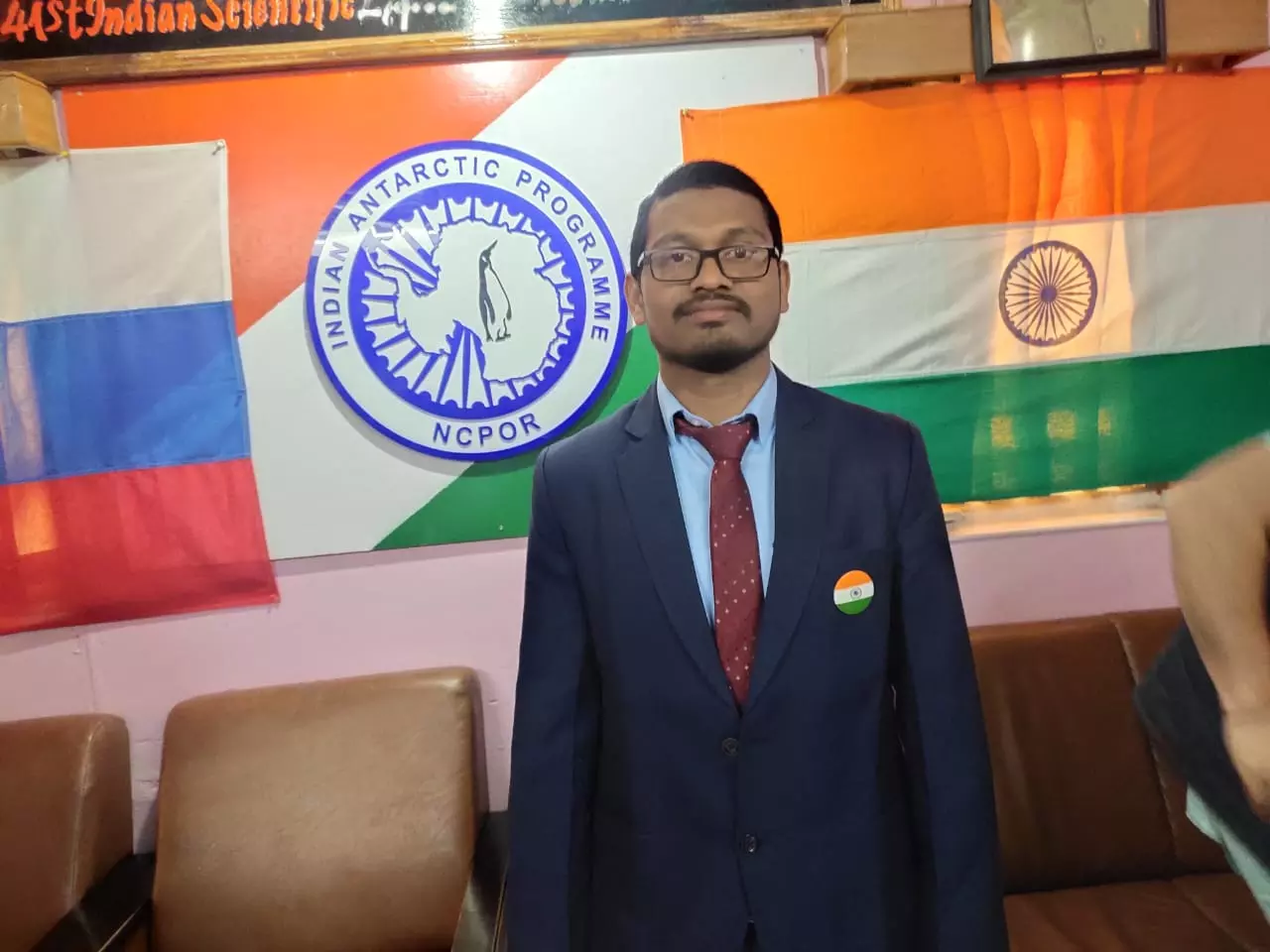 Tribal man leads Indian scientists to Antarctica