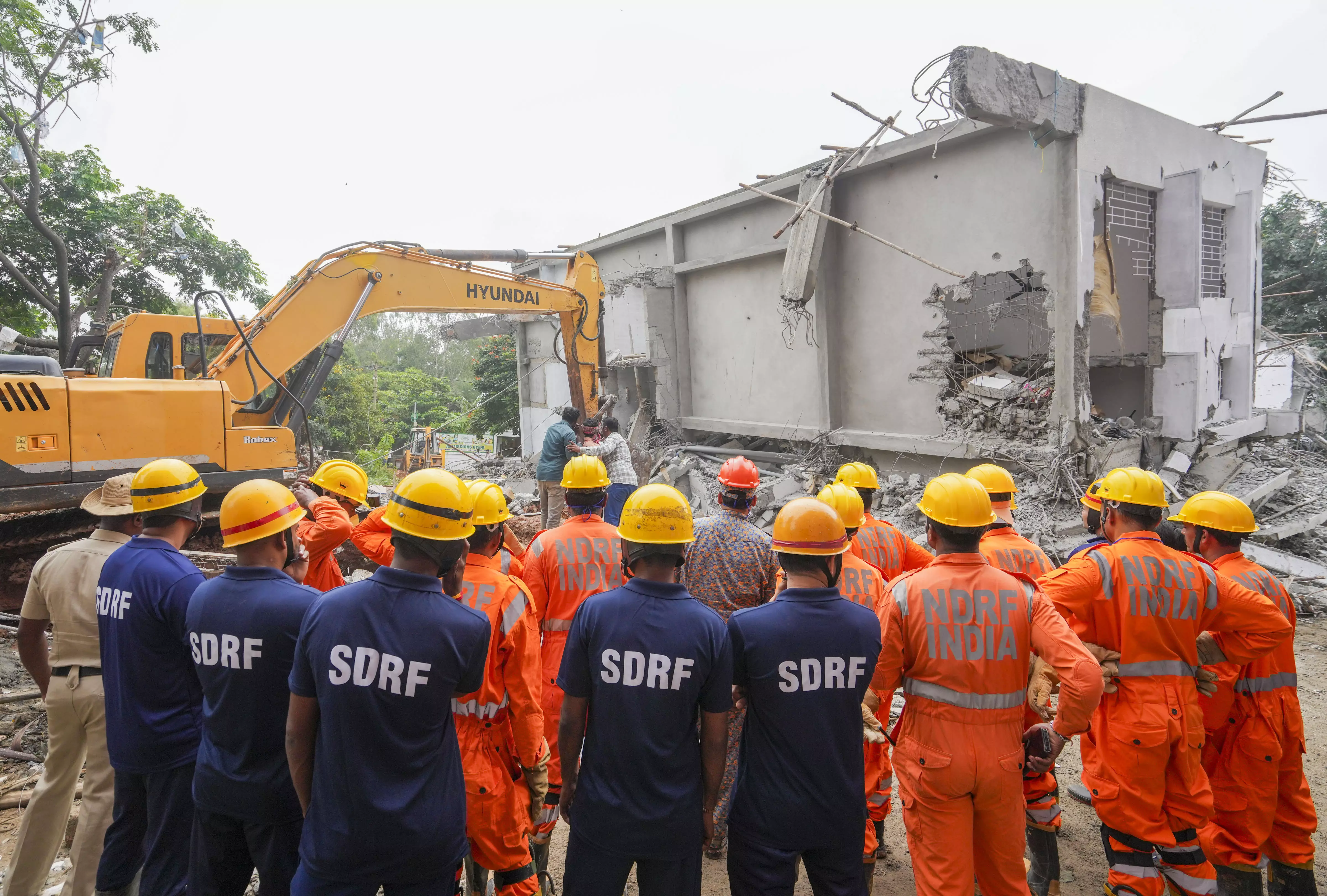 Bengaluru building collapse: Death toll reaches five