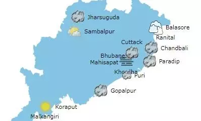 Cyclone Dana expected to make landfall on Odisha coast