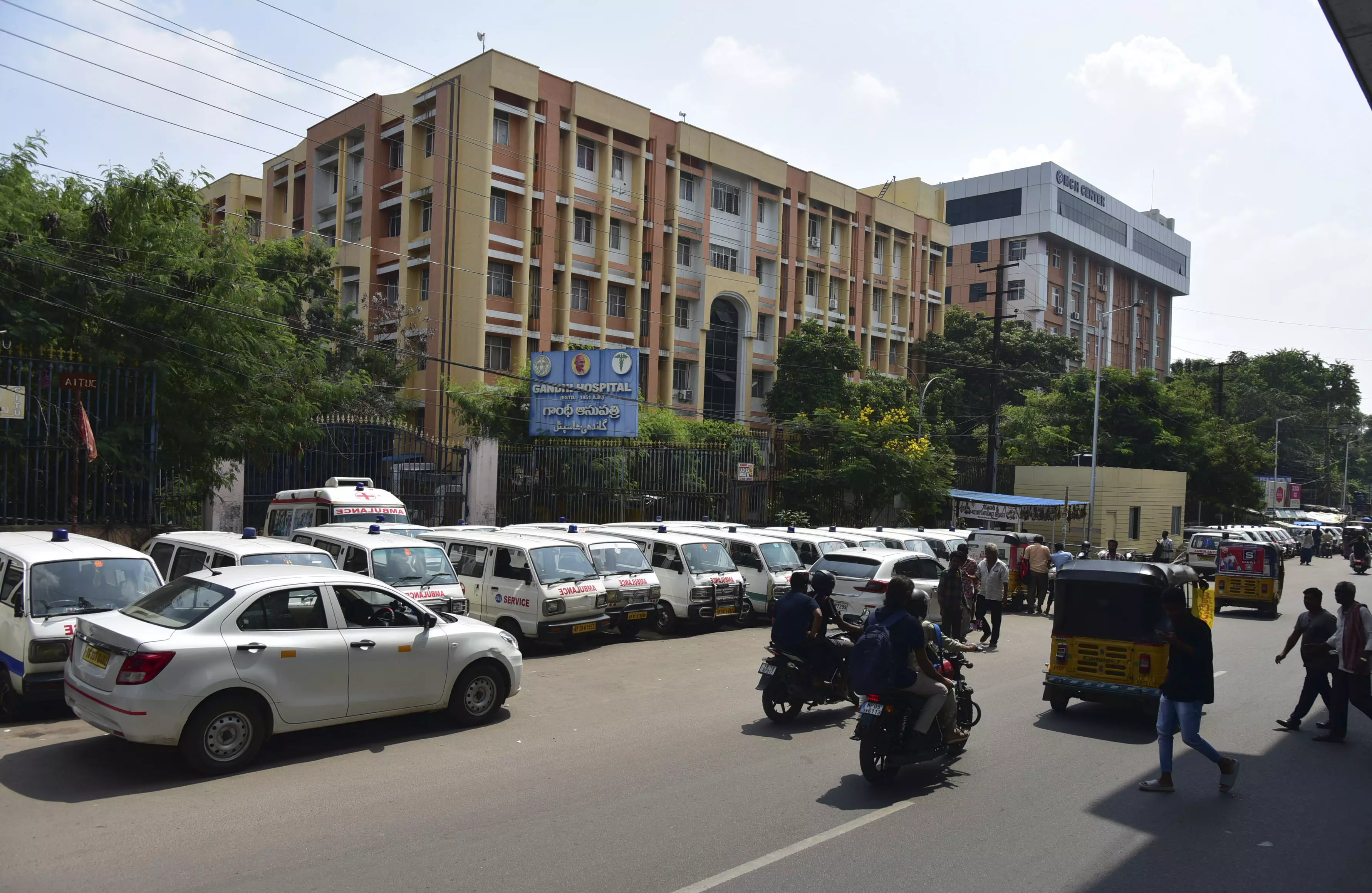 Patients at Gandhi Hospital Raise Water Issues; Everything Fine, Says Staff