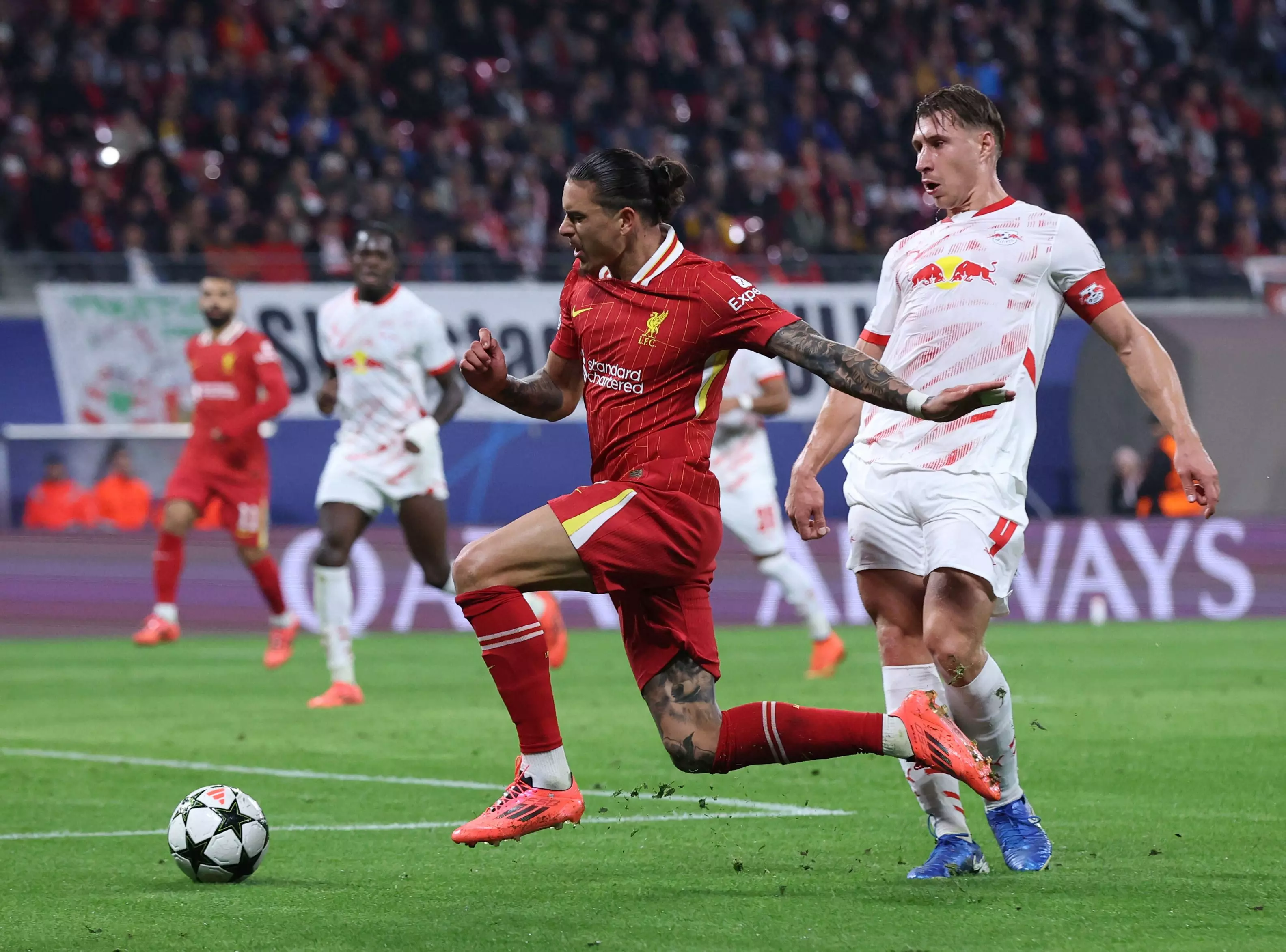 Champions League: Liverpool sink Leipzig to continue strong start under Slot