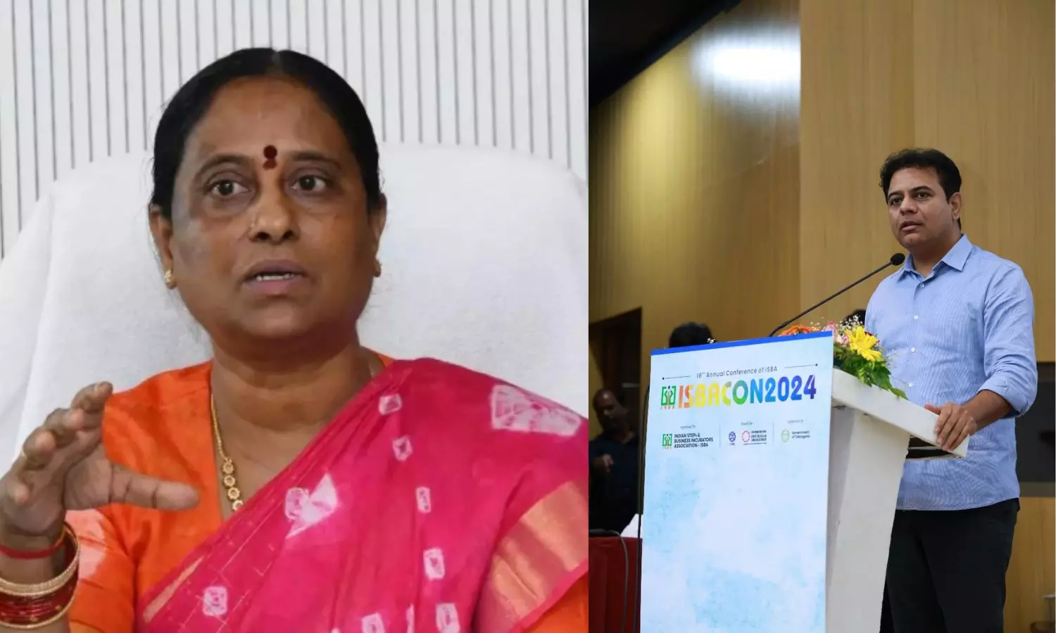 Court rebukes Konda Surekha for making remarks against KTR