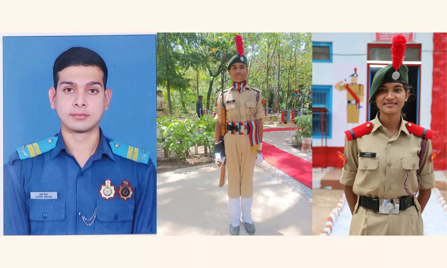 3 Cadets of NCC Group Hyderabad Selected to Join Indian Navy