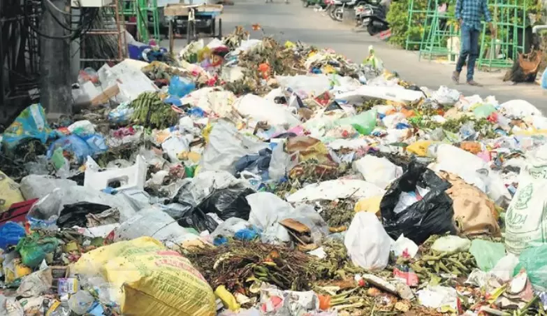 Garbage piling up in Vizag as CLAP drivers go on strike