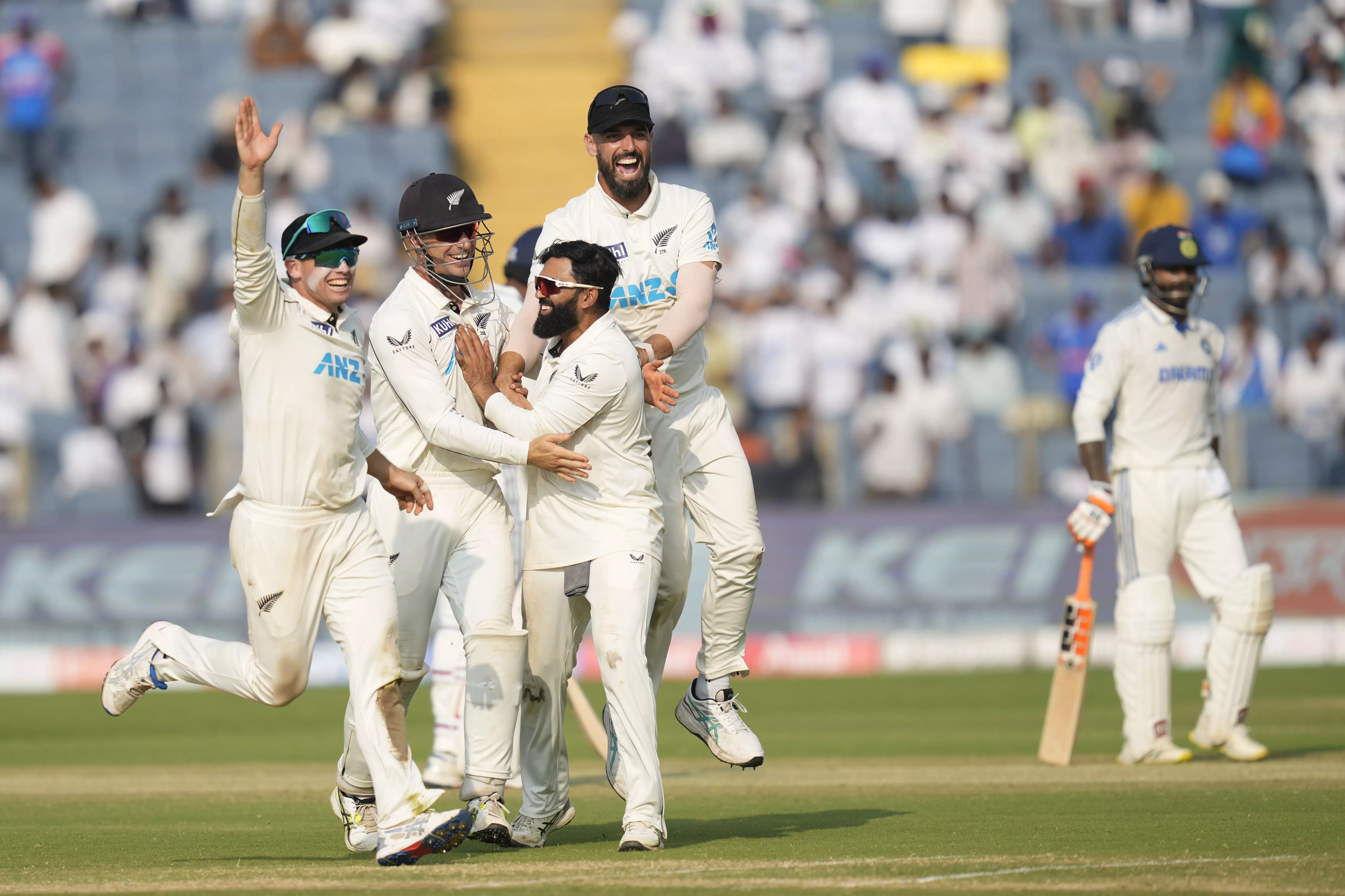 NZ win second Test by 113 runs, India lose first home series in 12 years