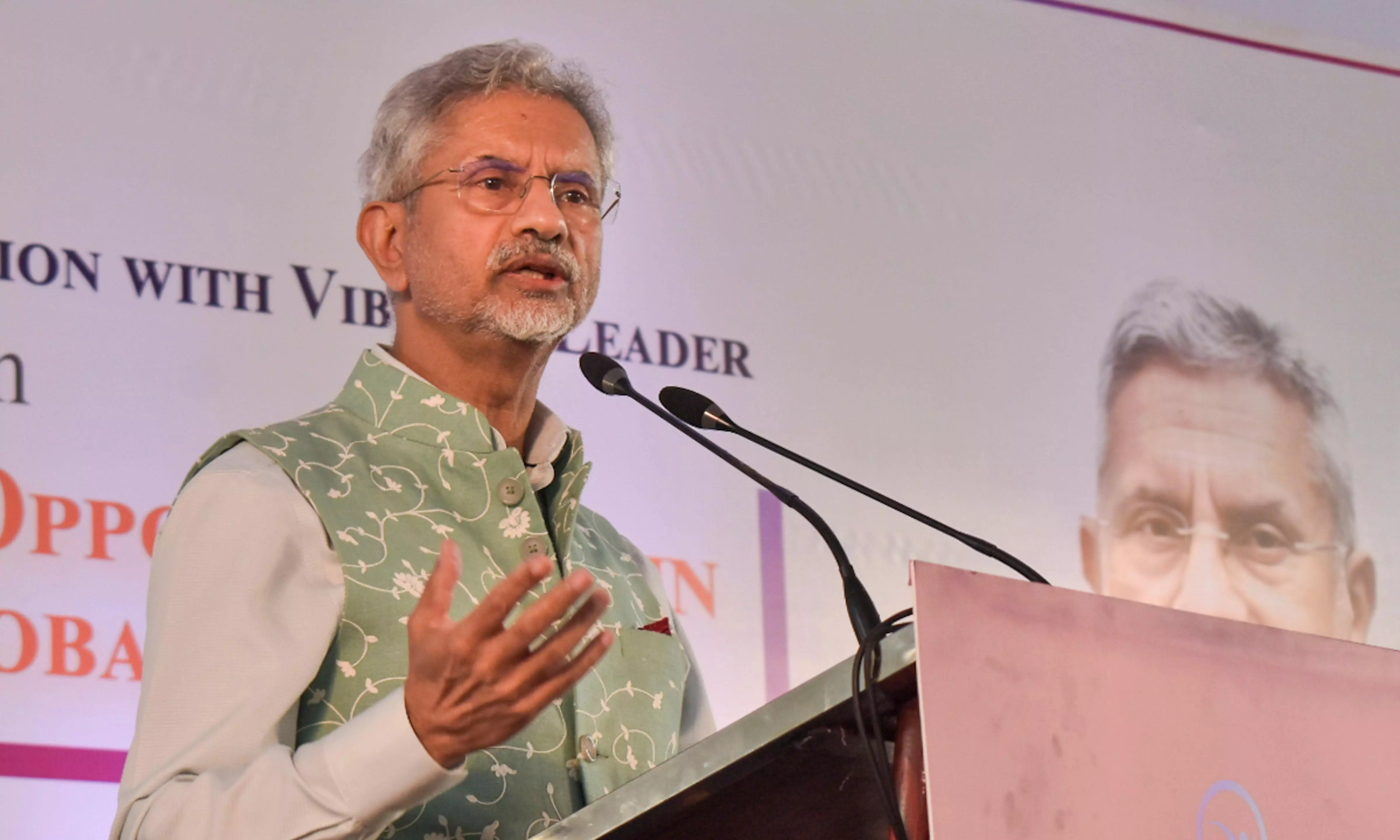 Jaishankar Warns of Slow Trust in India-China Relations