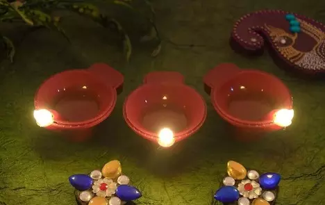 Water sensor Diya’s light up Diwali celebrations