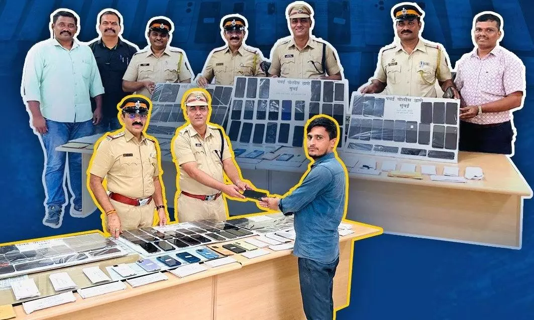 Mumbai cops return 127 missing mobile phones to their owners