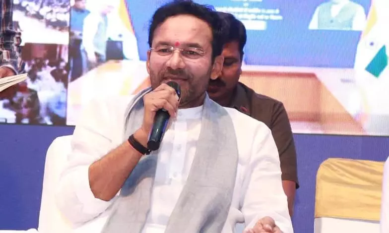 BJP won’t allow real estate biz from Musi plan: Kishan Reddy