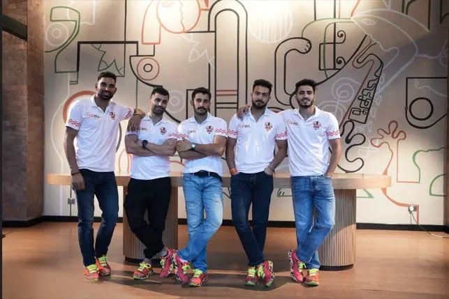 Gujarat Giants Spend a fun day out at District150, The Quorum in Hyderabad