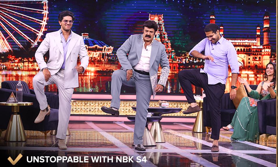 Dulquer Salmaan and NBK Take Center Stage in 'Unstoppable with NBK' Special