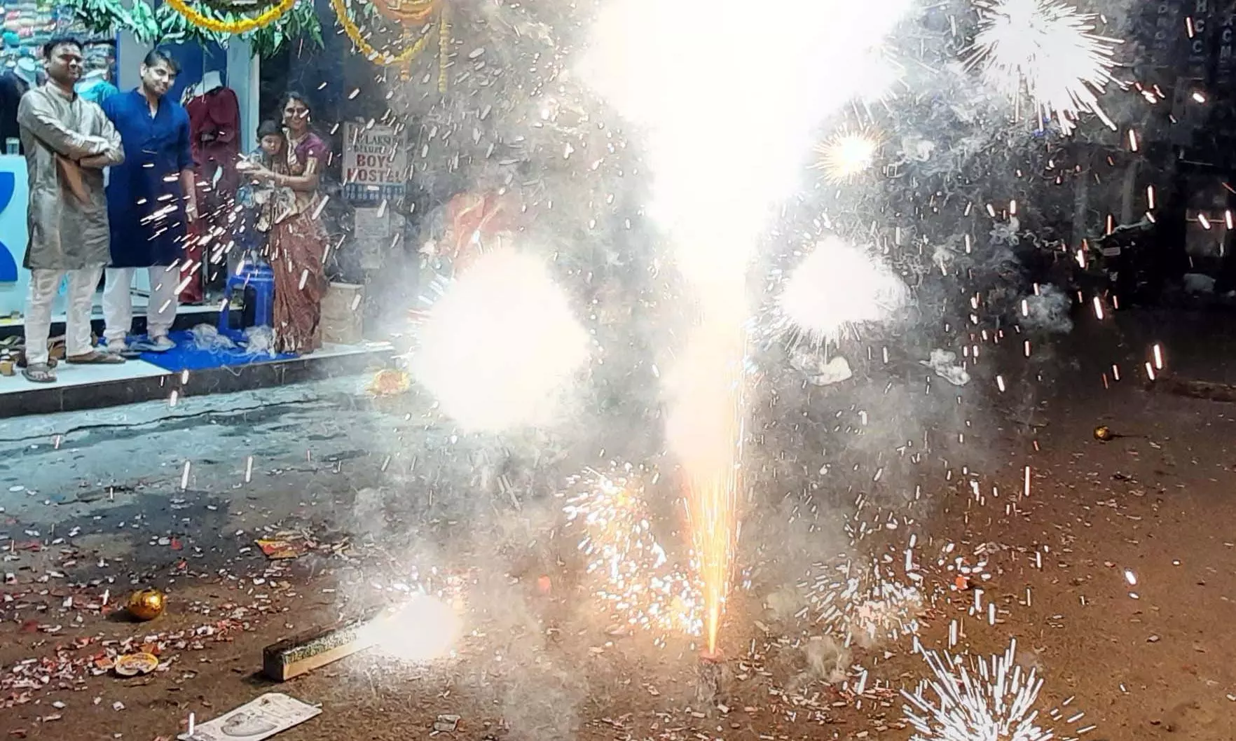 Bursts of Joy in Hyderabad on Diwali Eve