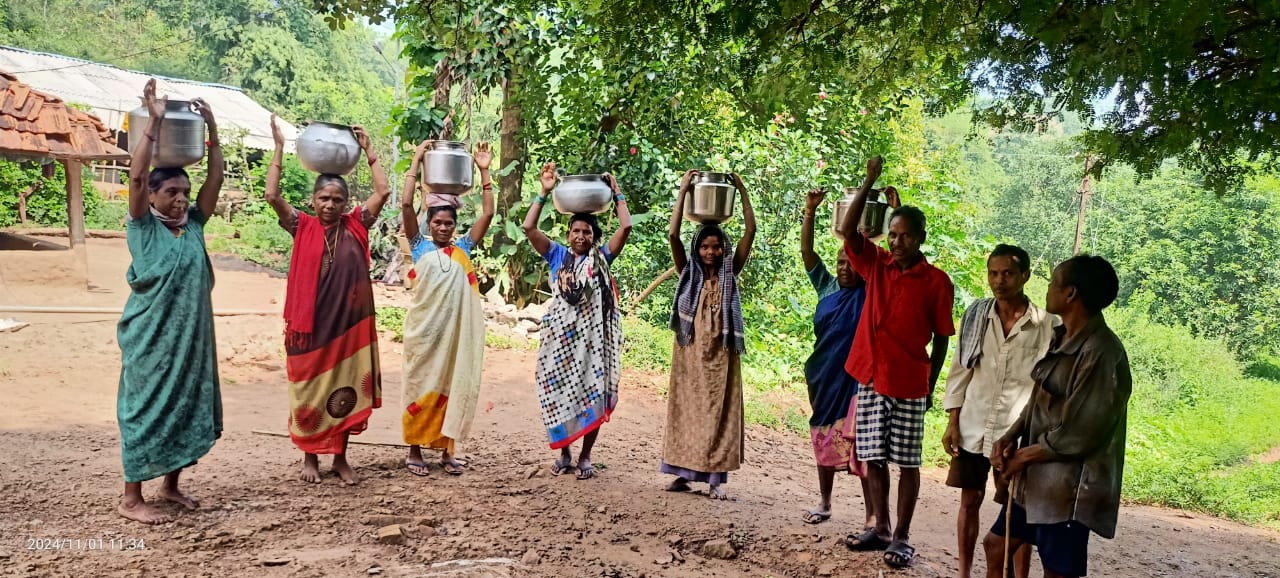 Tribal Women of Anakapalli Protesting for Clean Water, a Vital Human Right