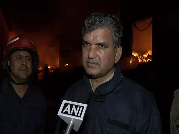 Situation is under control, 35 fire tenders at spot: Chief Fire Officer on Delhis Alipur fire