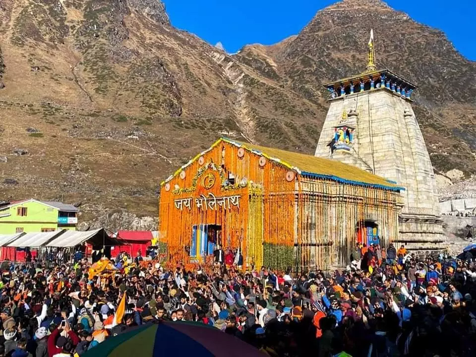 Portals of Kedarnath closed