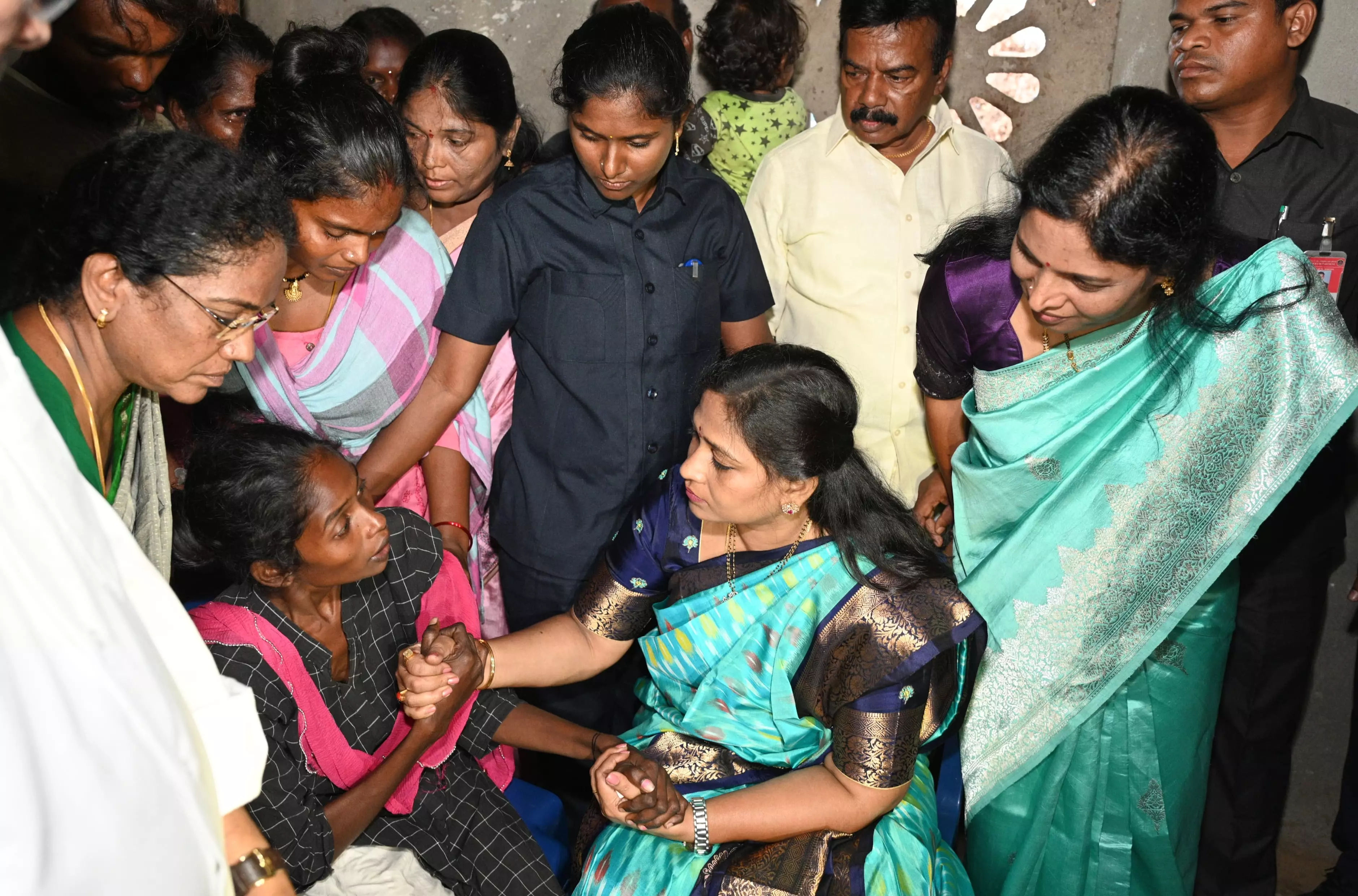 Anitha visits family of minor rape victim, vows severe punishment for accused