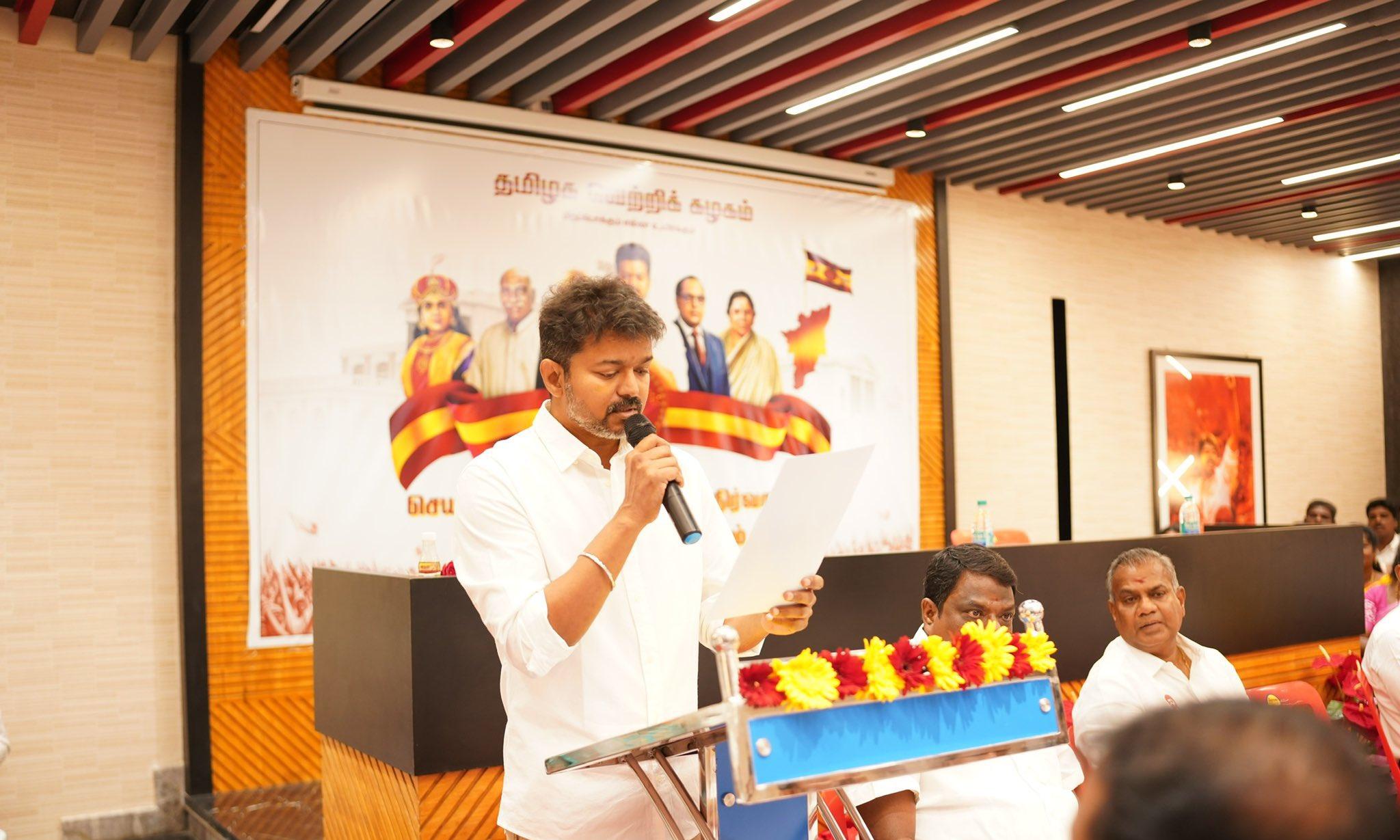 TVK Demands Revival of Sri Lankan Tamils, Calls for Referendum on Foreign Policy