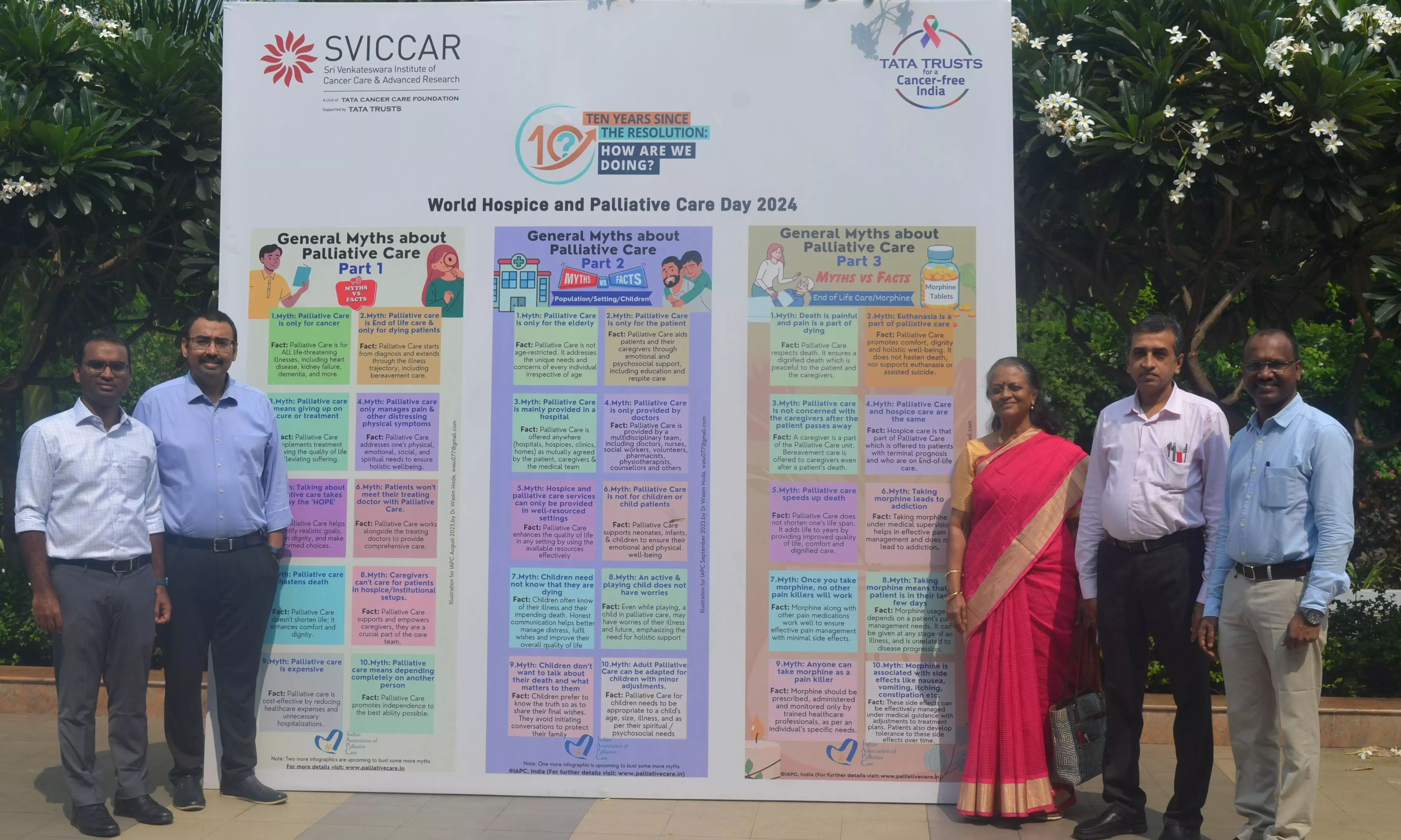 SVICCAR Tirupati Hosts Event to Enhance Awareness for Palliative Care