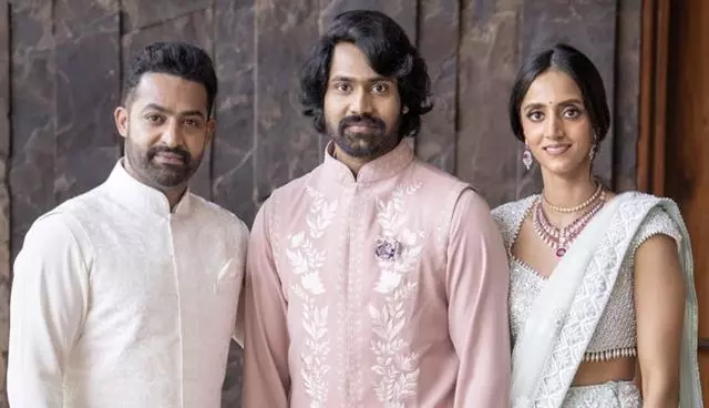 Jr NTR Attends the Engagement of His Brother-in-Law