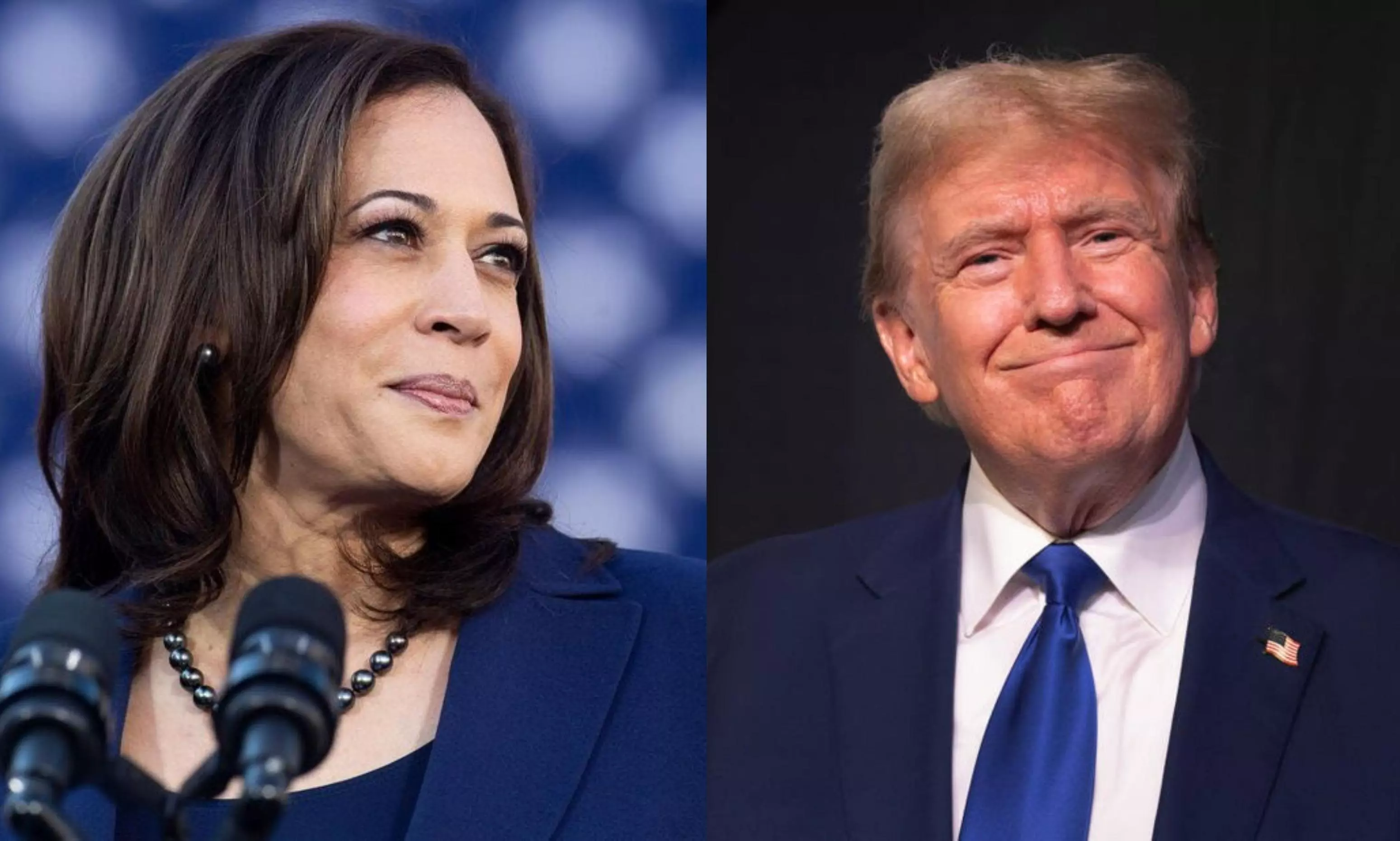 Harris, Trump Battle it Out in Swing, Blue Wall States