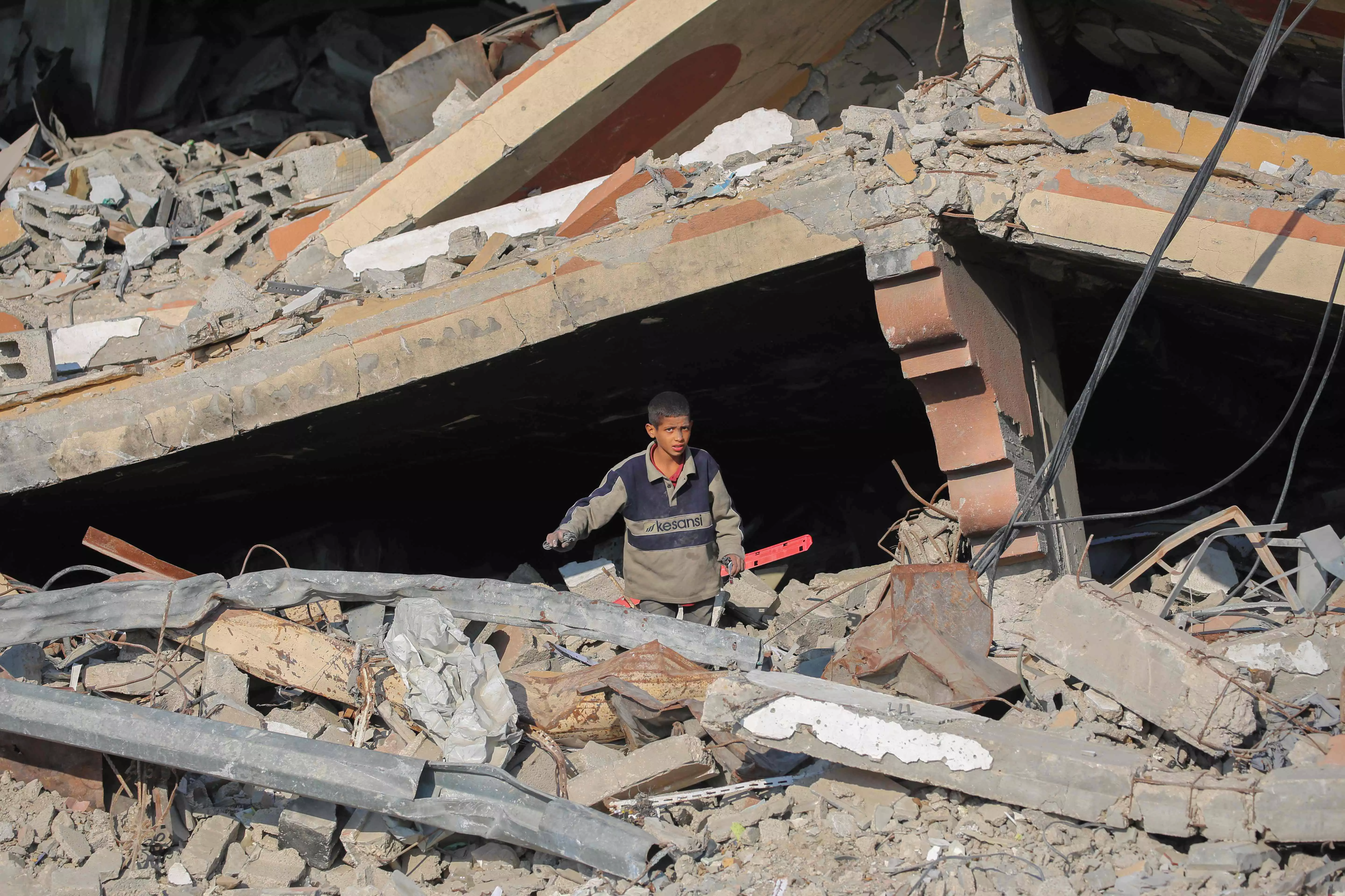 An Israeli airstrike kills 20 people in northern Gaza, Palestinian officials say