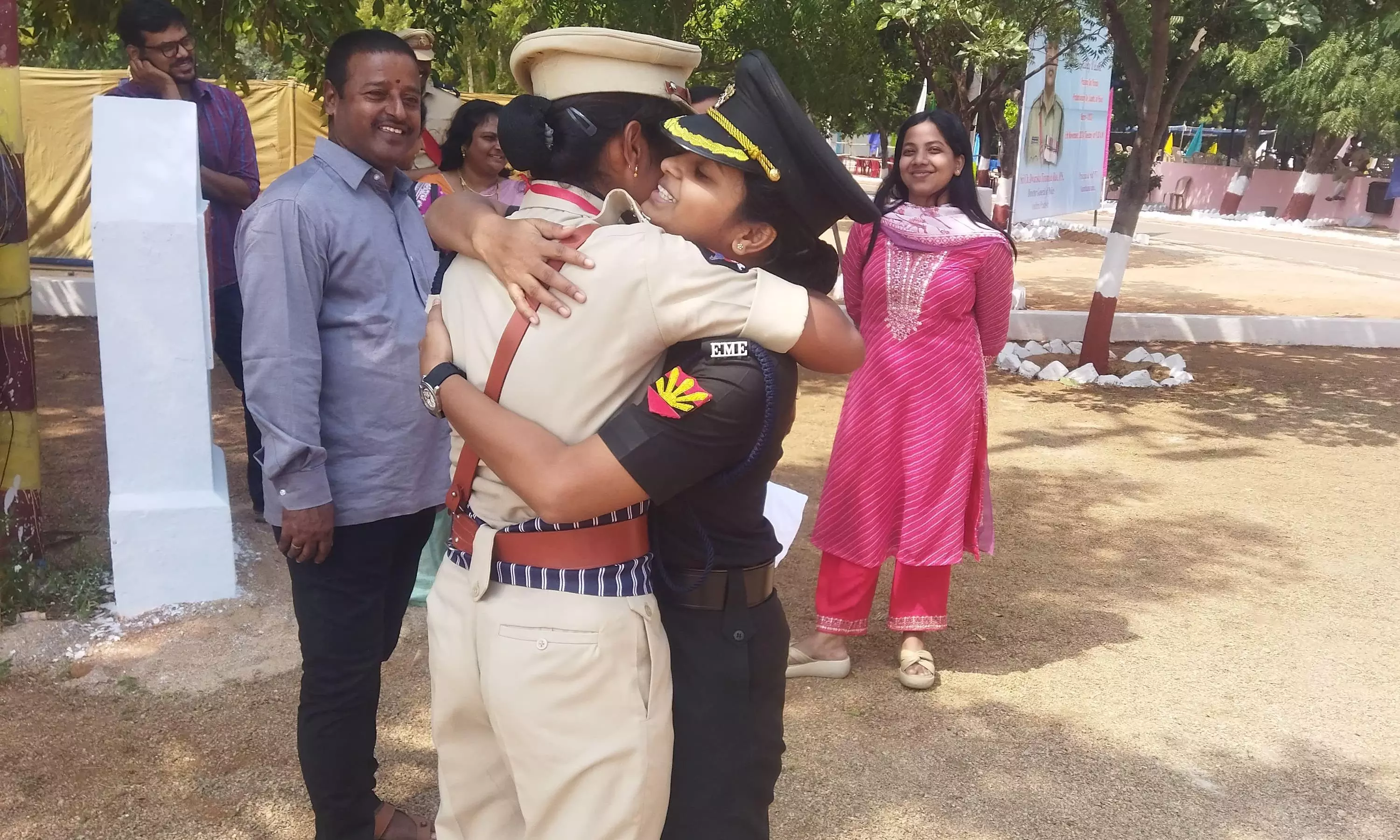 Andhra Pradesh: DSP, Army Major Daughters Make Parents Proud