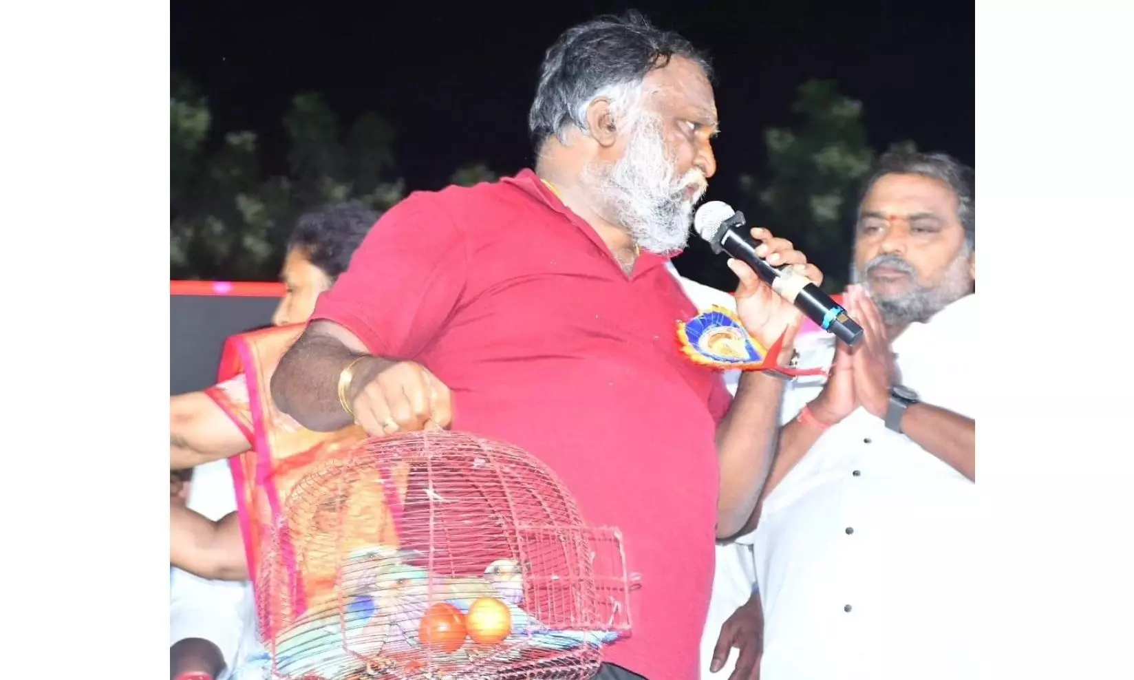 Jagga Reddy Gets Notice for Dasara Display of Pala Pitta