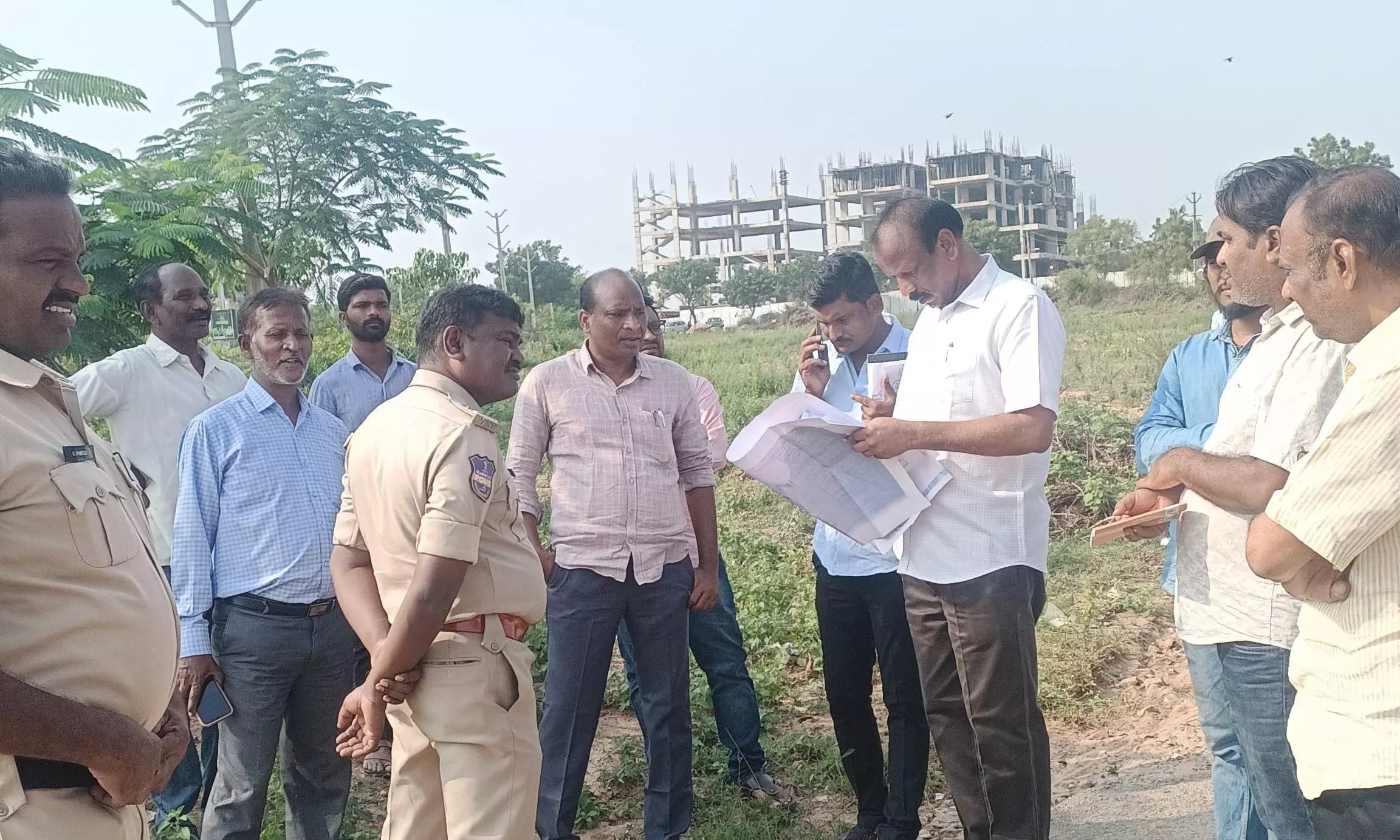 HYDRAA conducts surveys in Ameenpur