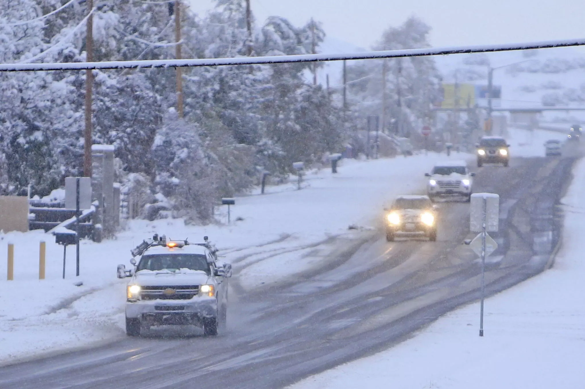 New Mexico governor declares emergency as western winter storm leaves thousands without power