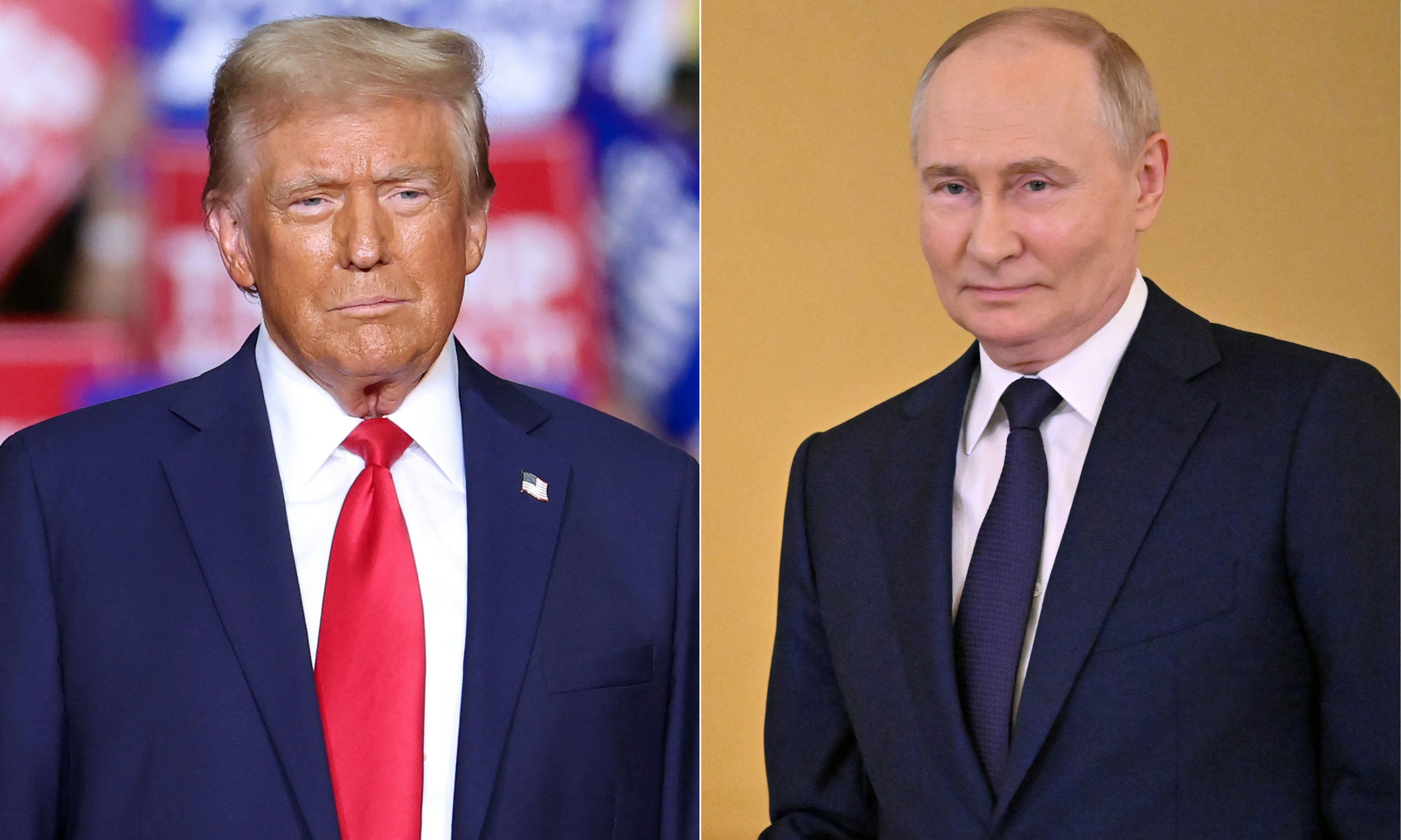 Putin congratulates Trump on his election victory