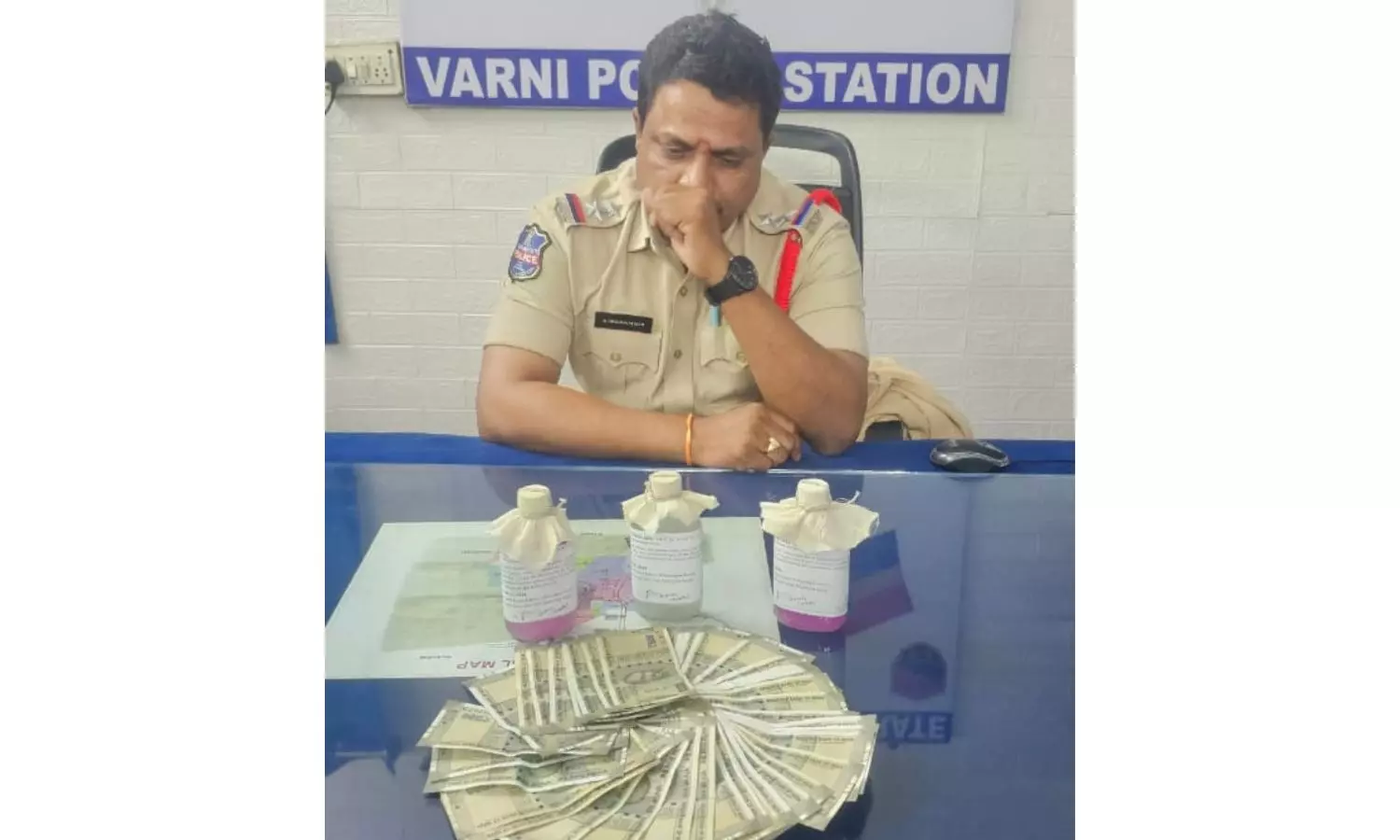 Nizamabad Varni PS SI in ACB net for accepting Rs.20,000 as bribe