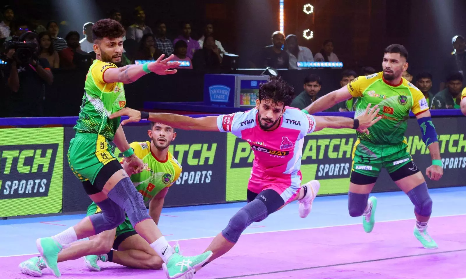 Patna Pirates Secure Close Victory Over Jaipur Panther