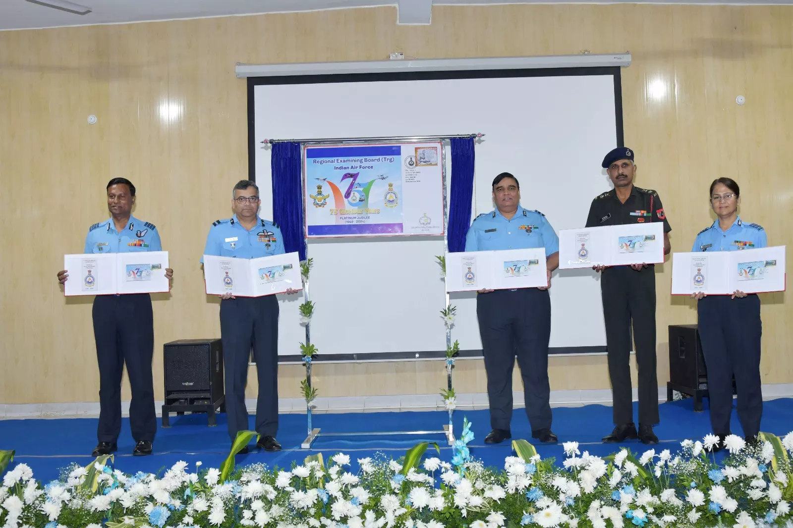 IAF Marks Platinum Jubilee of Regional Examining Board with Special Stamp