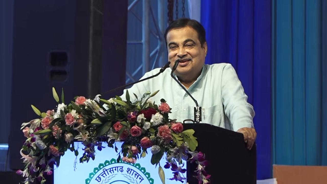 Gadkari Aims to Elevate Chhattisgarh’s Road Infrastructure to Par with US Standards Within Two Years.