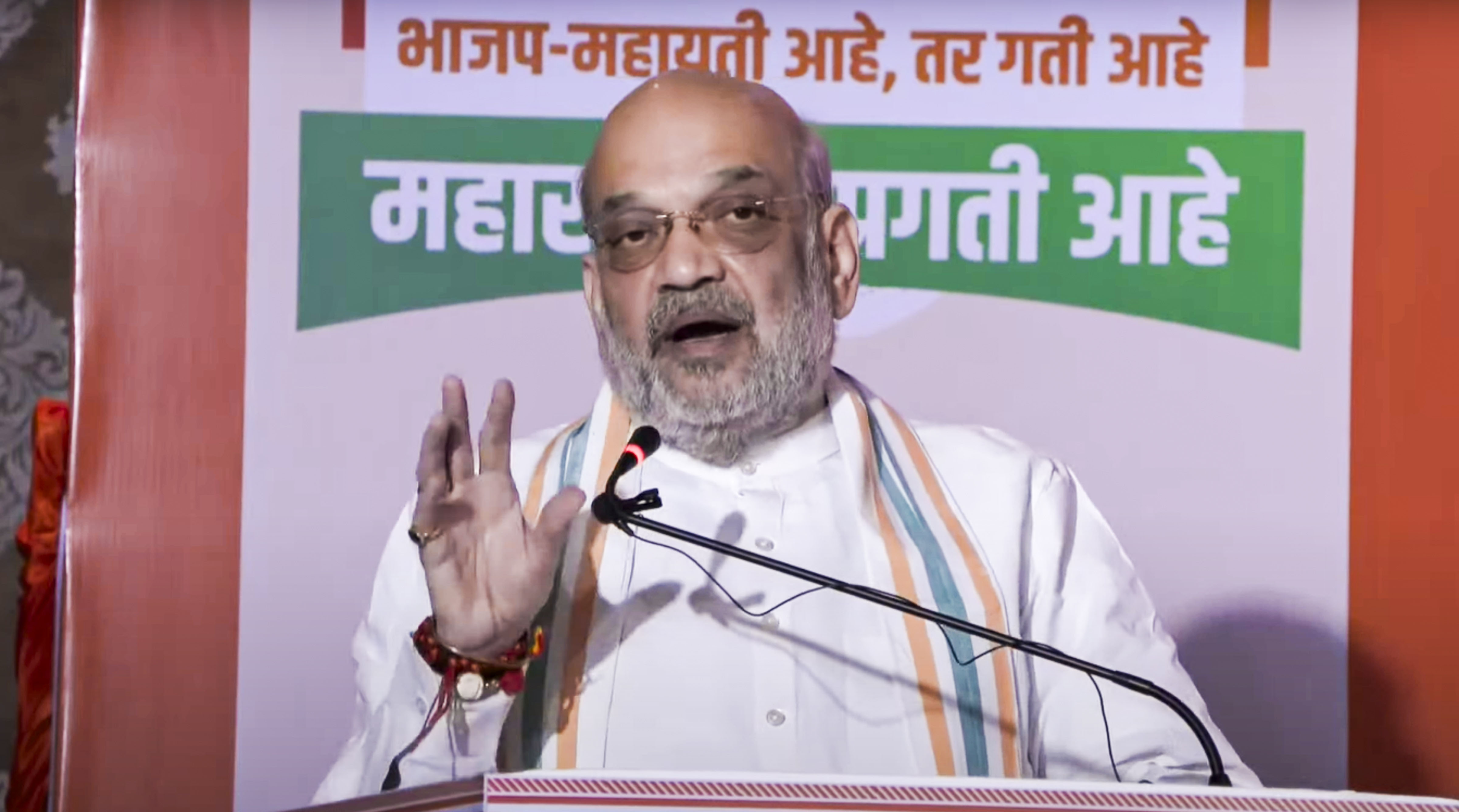 Uddhav siding with those who insulted Balasaheb, Savarkar: Amit Shah