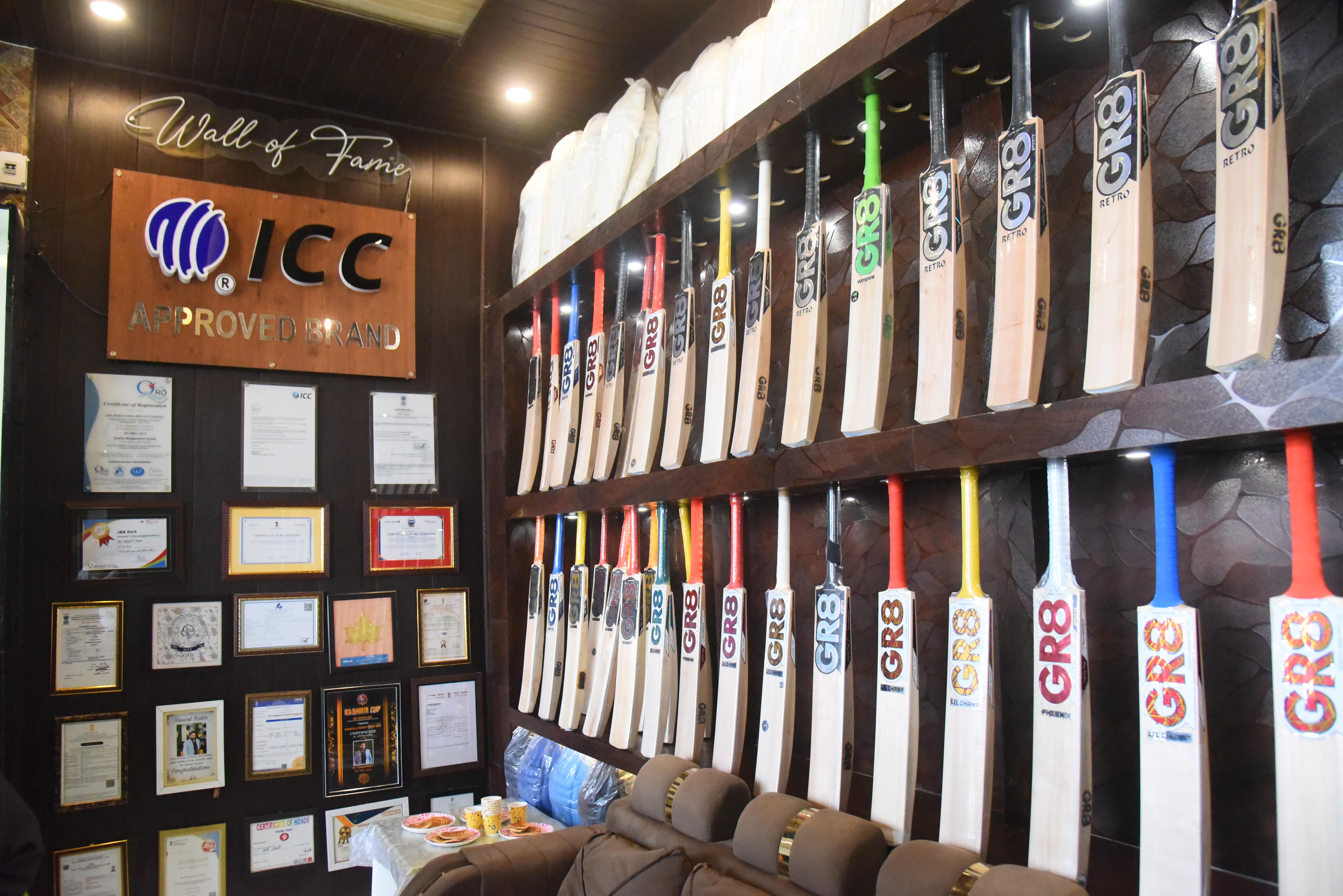 Our Bats Are on Par with the English Variety: Kashmir Bat Makers