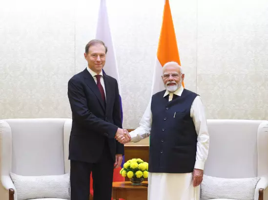 Modi meets Russian deputy PM to boost bilateral ties