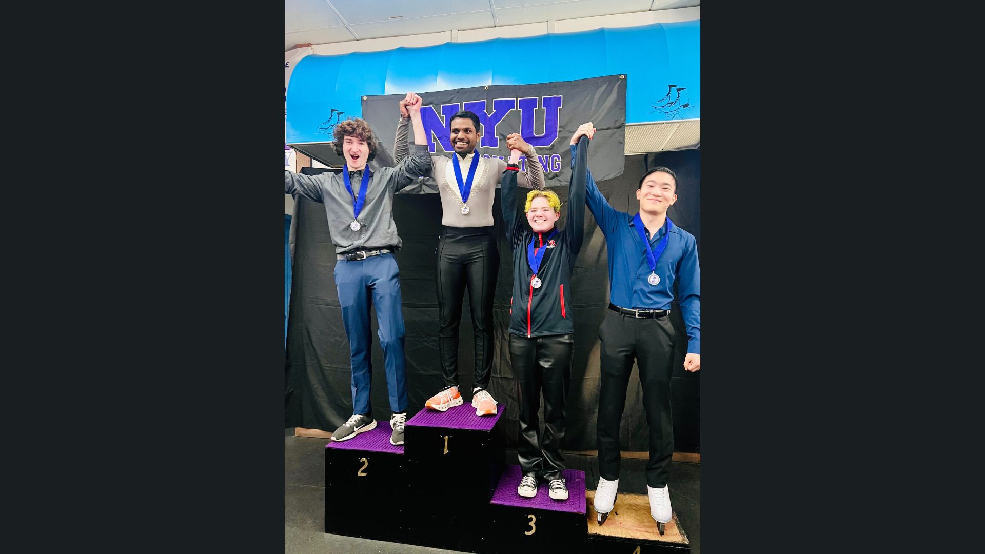 Skater Arun glides to gold in USA