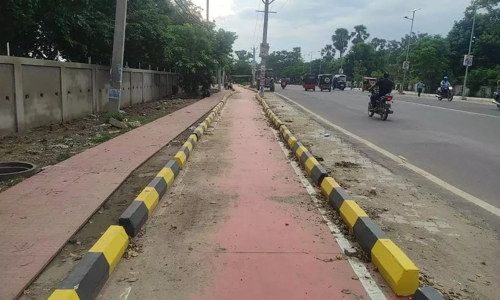 Hyderabad: City Cycle Tracks Rendered Unusable