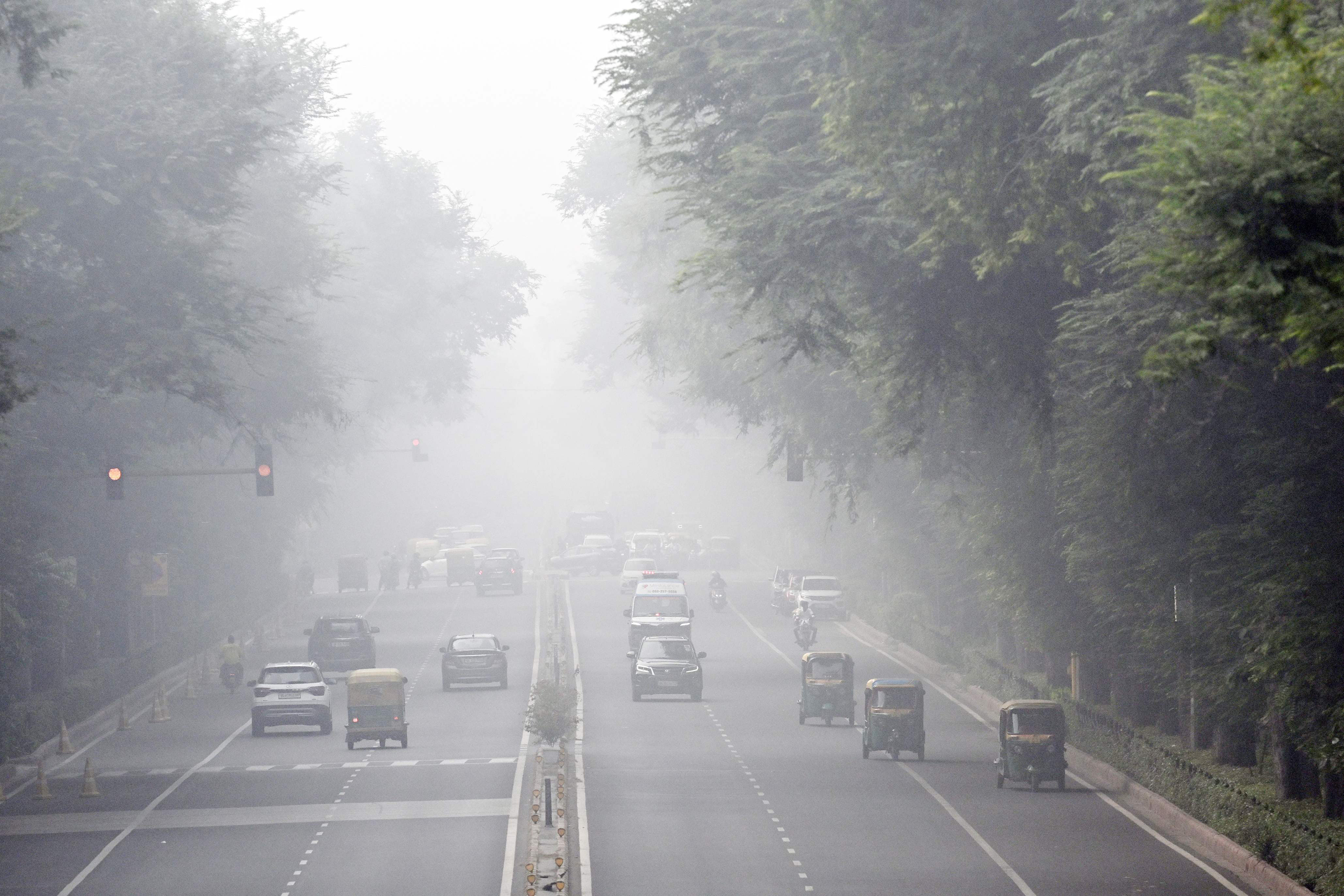 Delhi air quality hits season's first severe