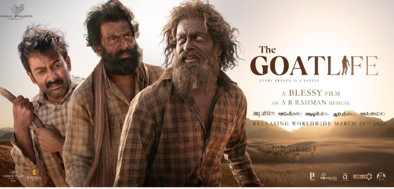 Malayalam film 'The Goat Life' nominated at Hollywood awards