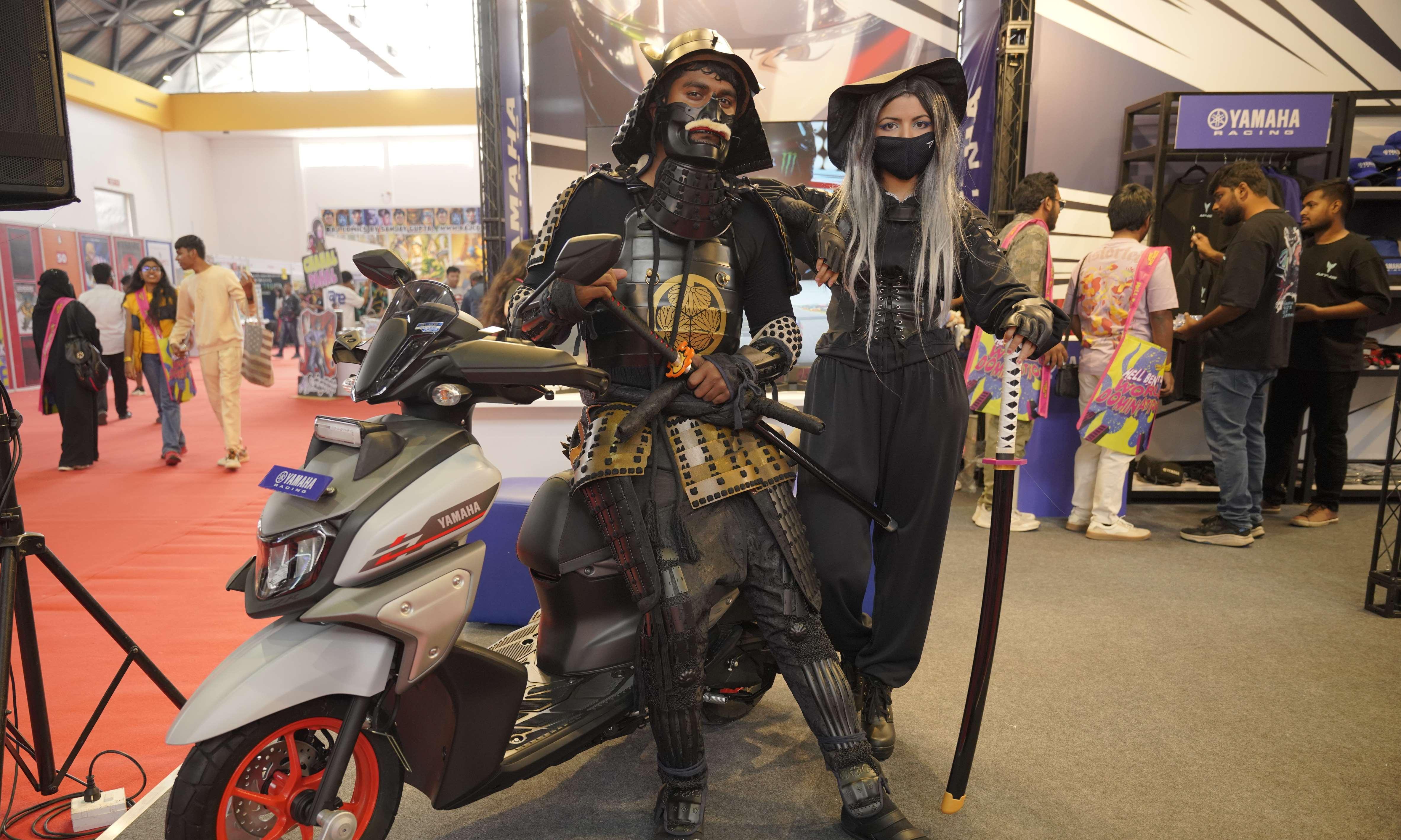 Yamaha’s Grand Debut at Comic Con Hyderabad