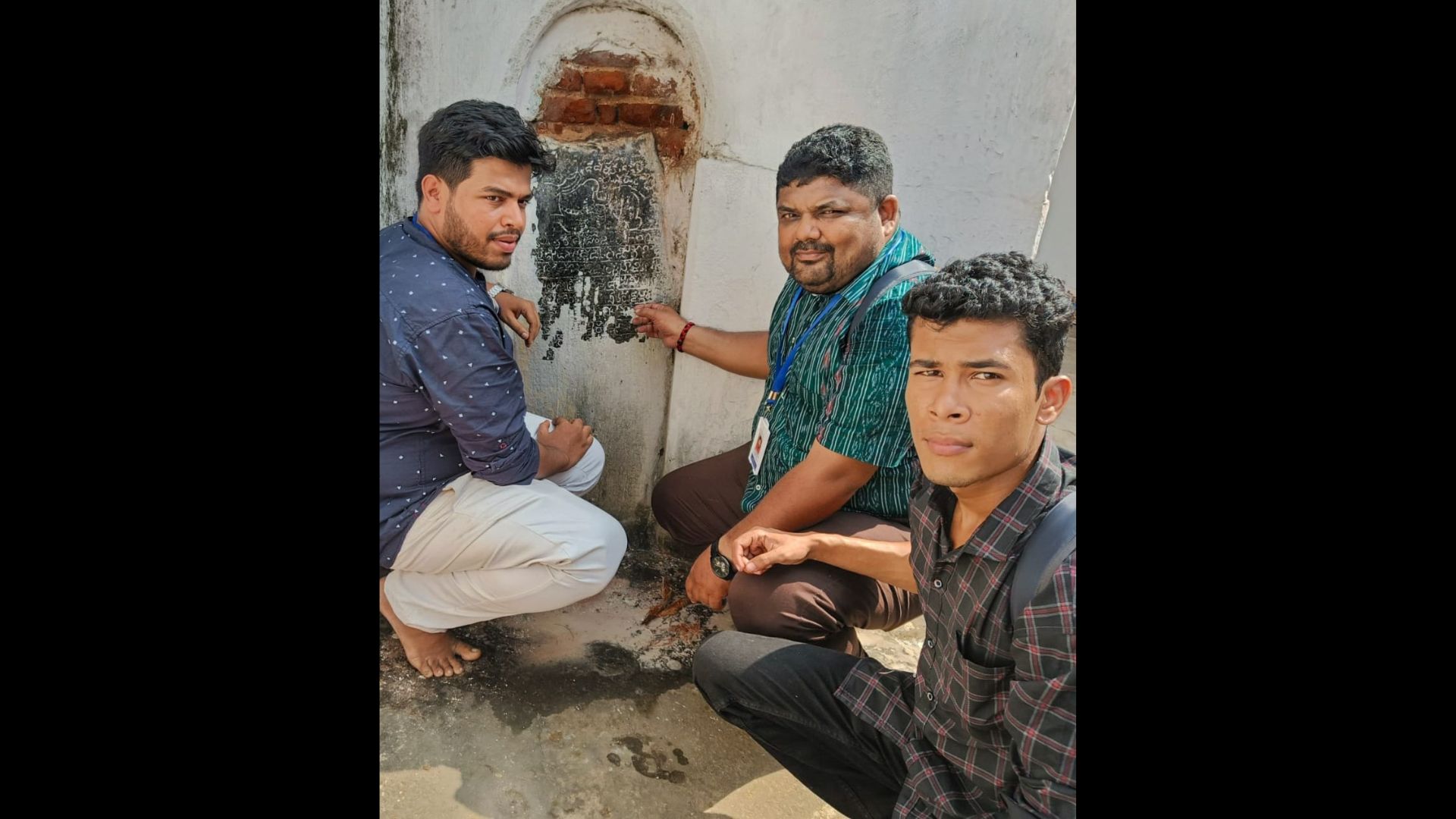 9th century Ganga dynasty inscription found at Anakapalli temple