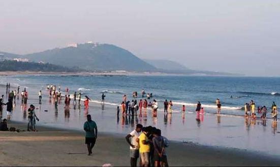 Vizag’s Tourist Spots Overflow on Karthika Sunday